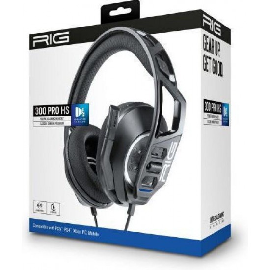 Nacon 300 PRO HS Over Ear Gaming Headset με σύνδεση 3.5mm