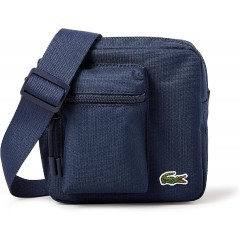 Lacoste Neocroc Mini Flat Ανδρική Τσάντα Ώμου / Χιαστί (NH4101NE) Μπλε χρώμα