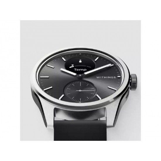Withings Scanwatch 2 Stainless Steel 42mm (70830531) Black