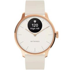 Withings ScanWatch Light Stainless Steel 37mm (70832931) Sand