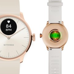 Withings ScanWatch Light Stainless Steel 37mm (70832931) Sand