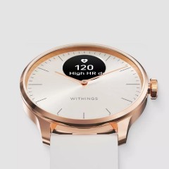 Withings ScanWatch Light Stainless Steel 37mm (70832931) Sand