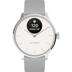 Withings ScanWatch Light Stainless Steel 37mm White / Silver