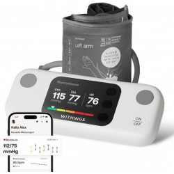 Withings Ηλεκτρονικό Πιεσόμετρο Μπράτσου με Bluetooth WPM07-08-all-Int