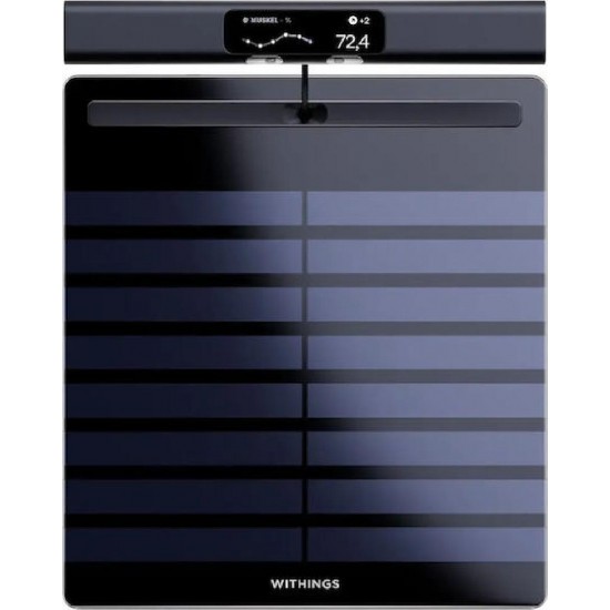 Withings Bodyscan 2 Smart Ζυγαριά με Λιπομετρητή & Bluetooth Μαύρη