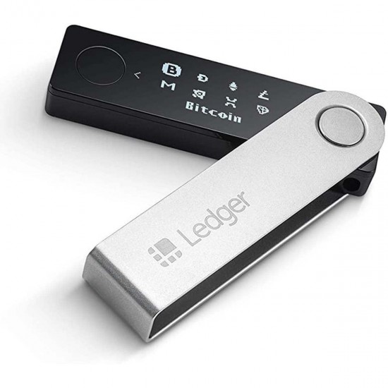 Ledger Nano X Cryptocurrency Hardware Wallet Onyx Black