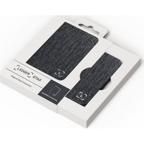 Ledger Stax Magnet Shell Θήκη για Πορτοφόλι Κρυπτονομισμάτων (Business Charcoal)