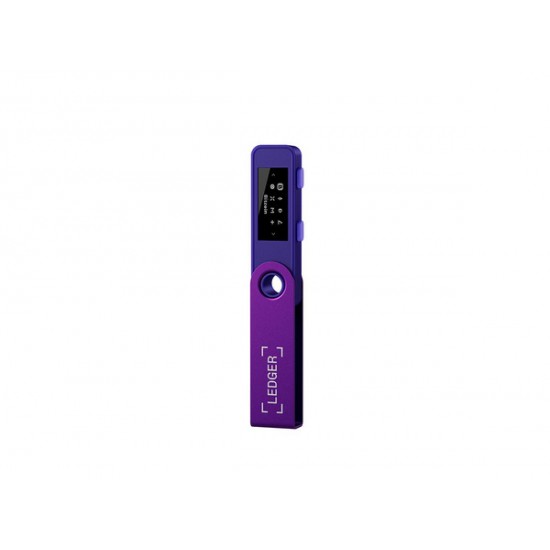 Ledger Nano S Plus Cryptocurrency Wallet (LEDGERSPLUSAP) Amethyst Purple