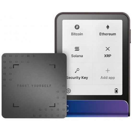 Ledger Flex Crypto Hardware Wallet with Recovery Key (LEDGERFLEX-NBLUE-RK) Neptune Blue