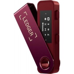 Ledger Nano S Plus Cryptocurrency Wallet Crimson Magenta