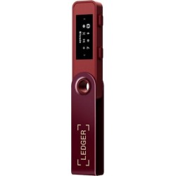 Ledger Nano S Plus Cryptocurrency Wallet Crimson Magenta