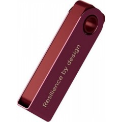 Ledger Nano S Plus Cryptocurrency Wallet Crimson Magenta