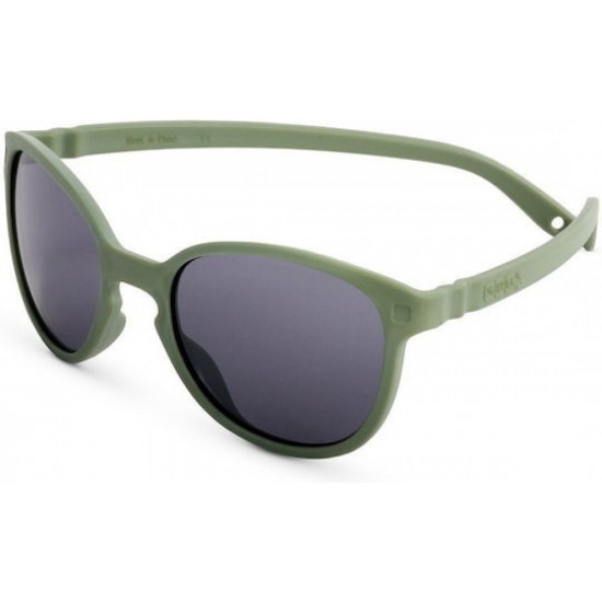 KiETLA Wazz 2-4 Years Παιδικά Γυαλιά Ηλίου (WA3SUNKAKI) Wayfarer Kaki