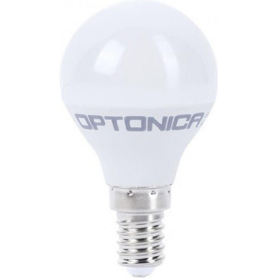 Optonica Λάμπα LED για Ντουί E14 και Σχήμα G45 450lm Dimmable (OPT-1402) Φυσικό Λευκό