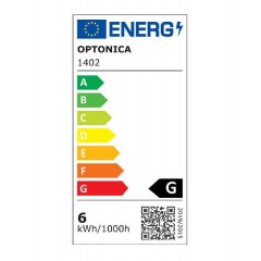 Optonica Λάμπα LED για Ντουί E14 και Σχήμα G45 450lm Dimmable (OPT-1402) Φυσικό Λευκό