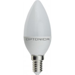 Optonica Λάμπα LED για Ντουί E14 και Σχήμα C37 Φυσικό (OPT-1423) Λευκό 320lm