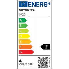 Optonica Λάμπα LED για Ντουί E14 και Σχήμα C37 Φυσικό (OPT-1423) Λευκό 320lm