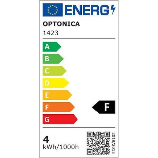 Optonica Λάμπα LED για Ντουί E14 και Σχήμα C37 Φυσικό (OPT-1423) Λευκό 320lm
