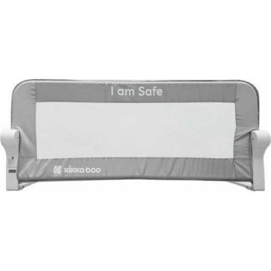 Kikka boo Προστατευτική Μπάρα Κρεβατιού 102 cm Bedrail I am Safe Grey (31003050008)