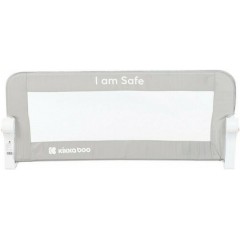 Kikka boo Προστατευτική Μπάρα Κρεβατιού 102 cm Bedrail I am Safe Grey (31003050008)