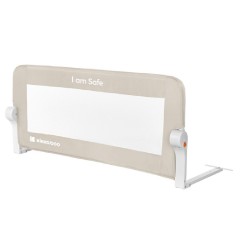 Kikka Boo Προστατευτική μπάρα κρεβατιού I am safe 102cm (31003050009) Μπεζ