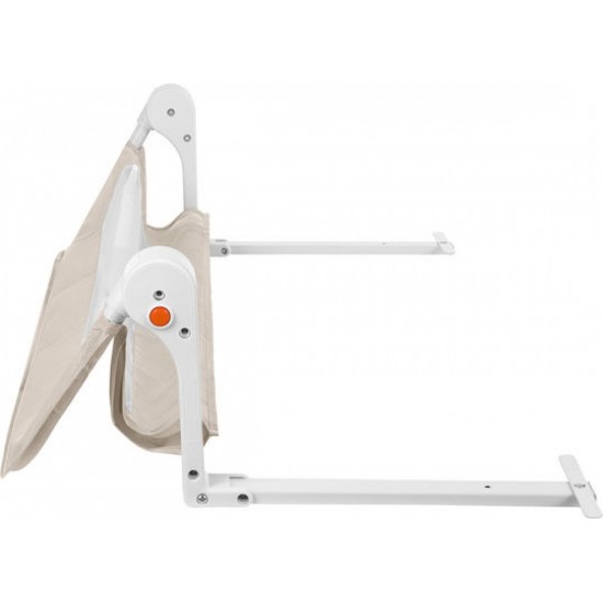 Kikka Boo I am Safe Προστατευτικό Κάγκελο Κρεβατιού από Ύφασμα σε Μπεζ Χρώμα (31003050016)