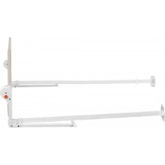 Kikka Boo I am Safe Προστατευτικό Κάγκελο Κρεβατιού από Ύφασμα σε Μπεζ Χρώμα (31003050016)