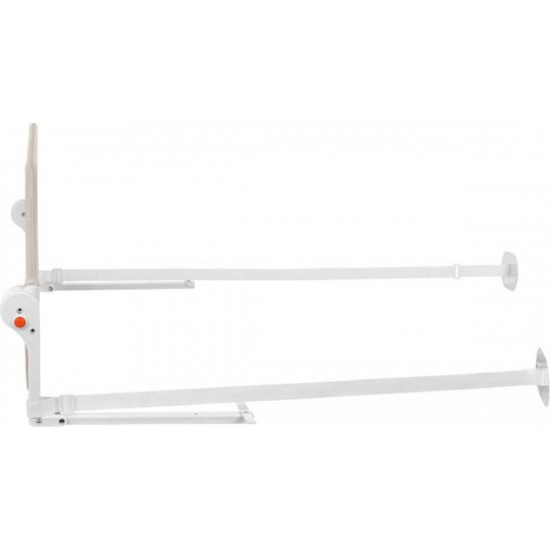 Kikka Boo I am Safe Προστατευτικό Κάγκελο Κρεβατιού από Ύφασμα σε Μπεζ Χρώμα (31003050016)