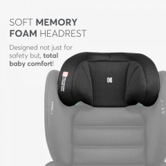 Kikka Boo i-Track i-Size Κάθισμα αυτοκινήτου 100–150 εκ (41002150014) Μαύρο