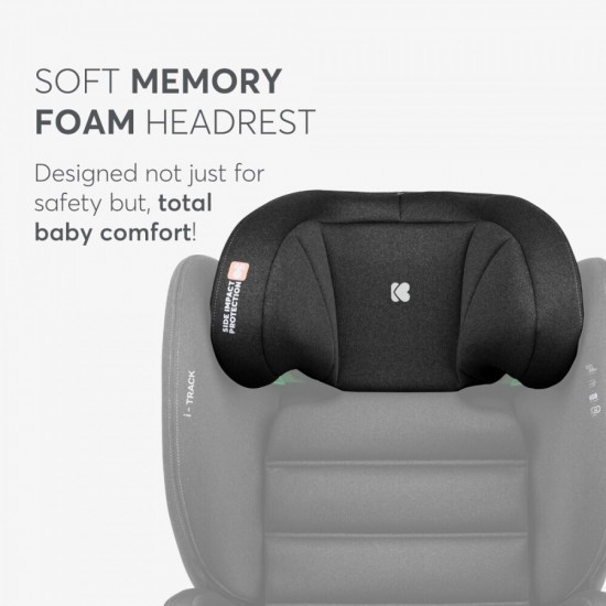 Kikka Boo i-Track i-Size Κάθισμα αυτοκινήτου 100–150 εκ (41002150014) Μαύρο