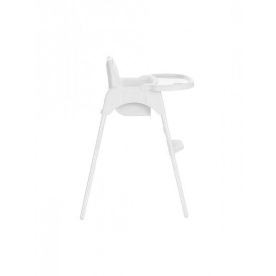 Kikka Boo Jammy Καρεκλάκι Φαγητού 2 in 1 με Ρυθμιζόμενο Ύψος Λευκό (31004010179)