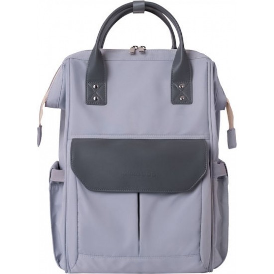 Kikka Boo Τσάντα-Αλλαξιέρα Πλάτης Myla Γκρι 27x27x42εκ. (31108020090)