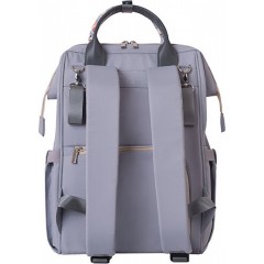 Kikka Boo Τσάντα-Αλλαξιέρα Πλάτης Myla Γκρι 27x27x42εκ. (31108020090)