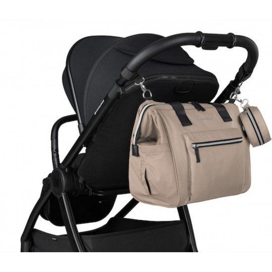 Kikka Boo Τσάντα Μαιευτηρίου Ώμου/Χειρός Maxi Μπεζ 40x27x22εκ. (31108020108)
