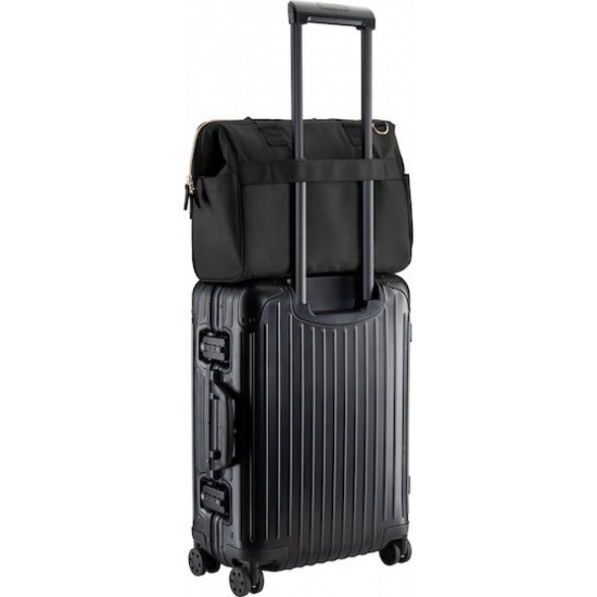 Kikka Boo Τσάντα Μαιευτηρίου Ώμου/Χειρός Maxi Μαύρη 40x27x22εκ. (31108020106)