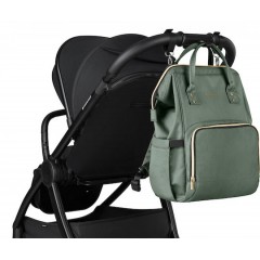 Kikka Boo Τσάντα-Αλλαξιέρα Πλάτης Siena Πράσινη 41x32x41εκ. (31108020115)