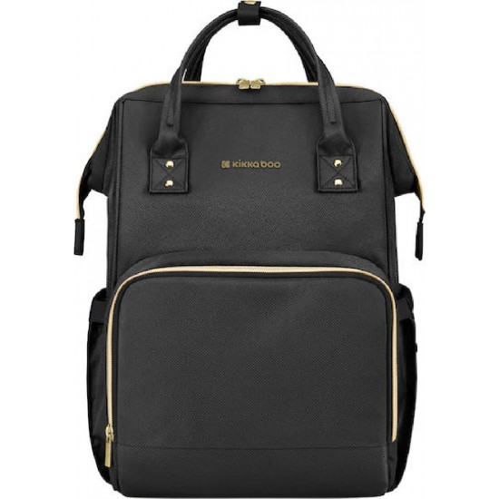 Kikka Boo Τσάντα-Αλλαξιέρα Πλάτης Siena Black & Gold (31108020110)