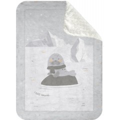 Kikka Boo Πολύ Μαλακή Κουβέρτα Sherpa 80/110 εκ Seally Me