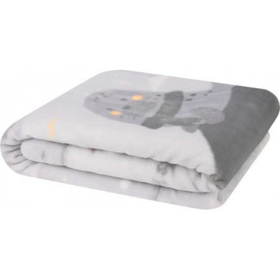 Kikka Boo Πολύ Μαλακή Κουβέρτα Sherpa 80/110 εκ Seally Me