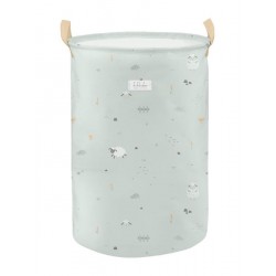 Kikka Boo Παιδικό Καλάθι Αποθήκευσης από Ύφασμα Sleepy Sheep Πράσινο 50x35cm (31108030033)