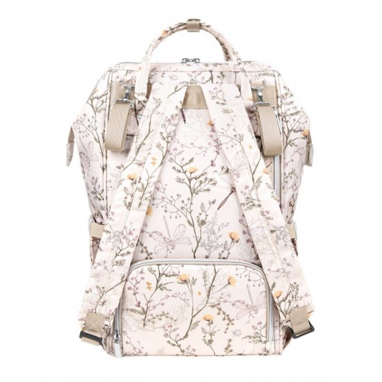 Kikka Boo Τσάντα-Αλλαξιέρα Πλάτης Siena Μπεζ 44.5x35.5x47εκ. (31108020119)