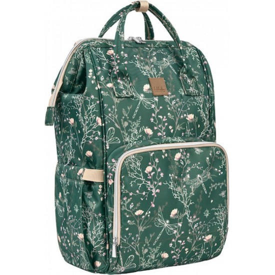 Kikka Boo Τσάντα-Αλλαξιέρα Πλάτης Siena Πράσινη 44.5x35.5x47εκ. (31108020120)