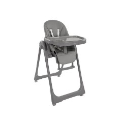 Kikka Boo Pastello 2 Αναδιπλούμενο Καρεκλάκι Φαγητού με Ρυθμιζόμενο Ύψος Grey (31004010189)