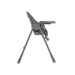 Kikka Boo Pastello 2 Αναδιπλούμενο Καρεκλάκι Φαγητού με Ρυθμιζόμενο Ύψος Grey (31004010189)