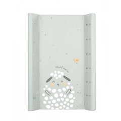 Kikka Boo Σκληρή Αλλαξιέρα με Κάλυμμα Sleepy Sheep από Πλαστικό Sleepy Sheep 50x70cm (31108060108)