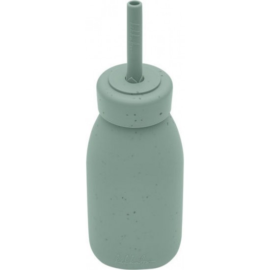 Kikka Boo Μπουκάλι με Καλαμάκι από Σιλικόνη (31302050019) Sage