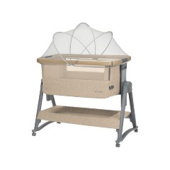 Kikka Boo Nanna 2 Bedside crib (31003020107) Μπεζ