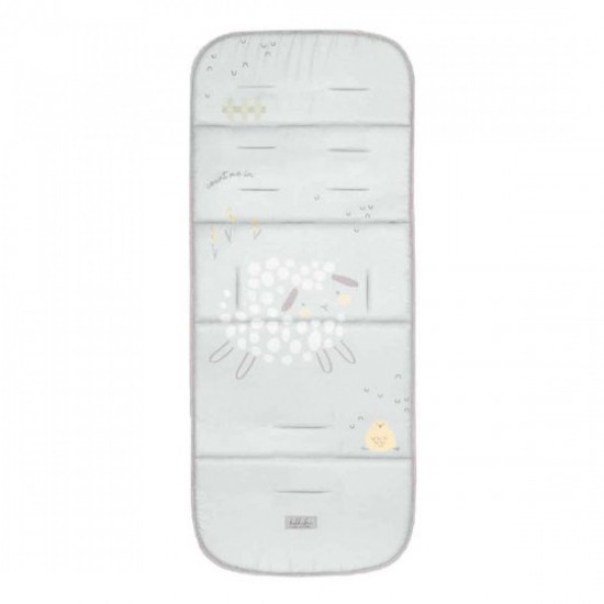 Kikka Boo Κάλυμμα Καροτσιού Sleepy Sheep 32x82x5εκ. Πράσινο (31108040199)