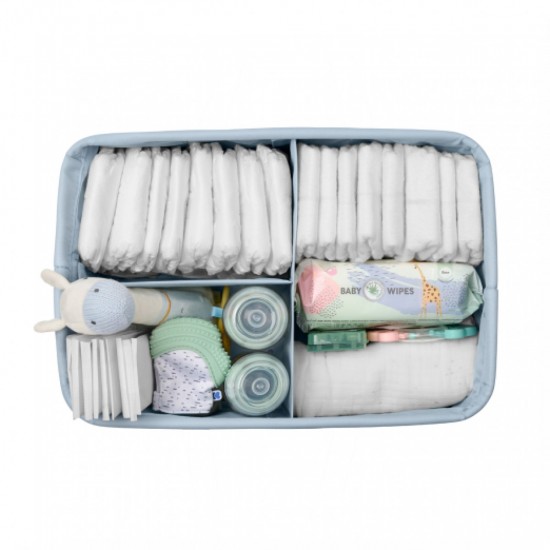 Kikka Boo Βρεφικό Καλάθι Καλλυντικών Stripy Friends (31108060123) Μπλε