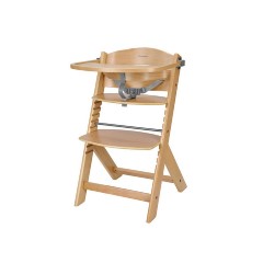 Kikka Boo Nordy Καρεκλάκι Φαγητού 2 in 1 με Ρυθμιζόμενο Ύψος Wood (31004010188)